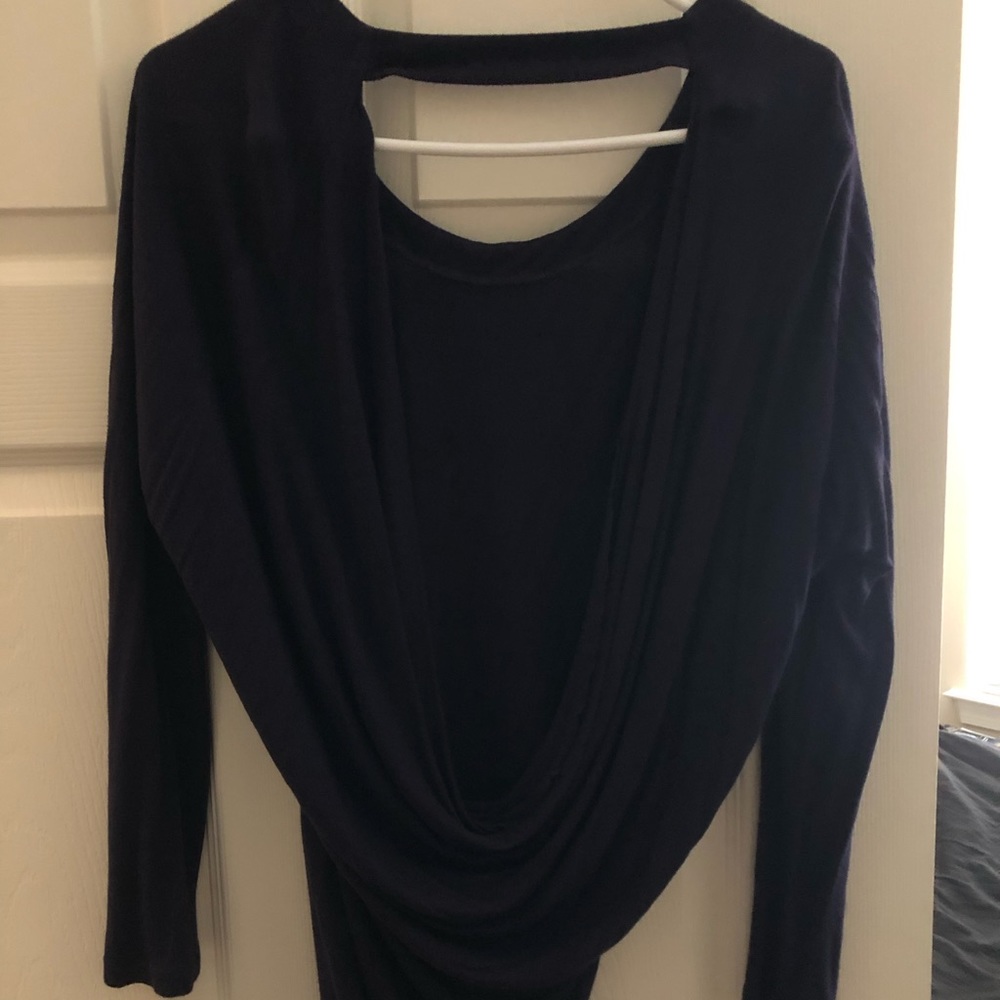 Long Sleeve Purple Shirt